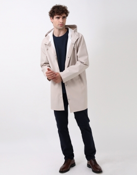 ELEGANCE LIGHT BEIGE - Men’s raincoat - Waterproof clothing - Colour: light beige - Classic - VANNSKJOLD